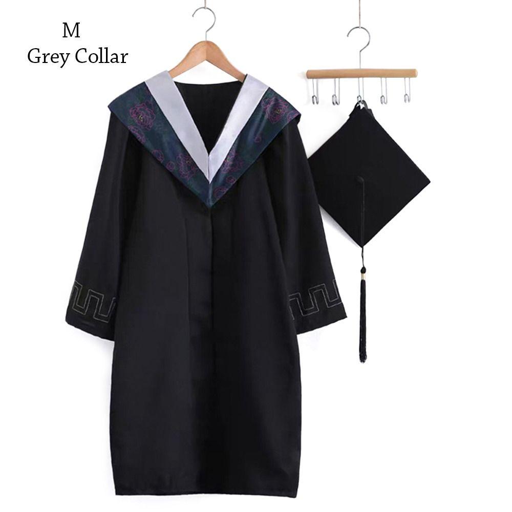 Ceremony Congrats Grad Happy Graduation Bling Removable Tassel Graduation Gown Set Mortarboard Hat