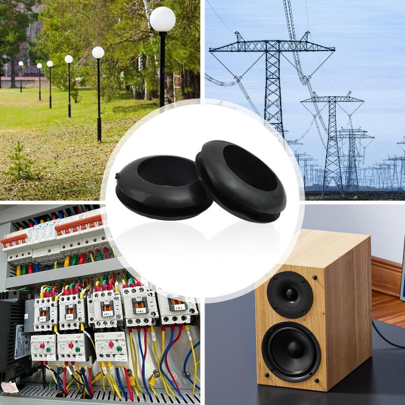 Rubber Sealing O-Ring Oil Sealing Grommet Gasket Electrical Cable Holes Conductor Wiring Blanking Washer Faucet Assortment Kit