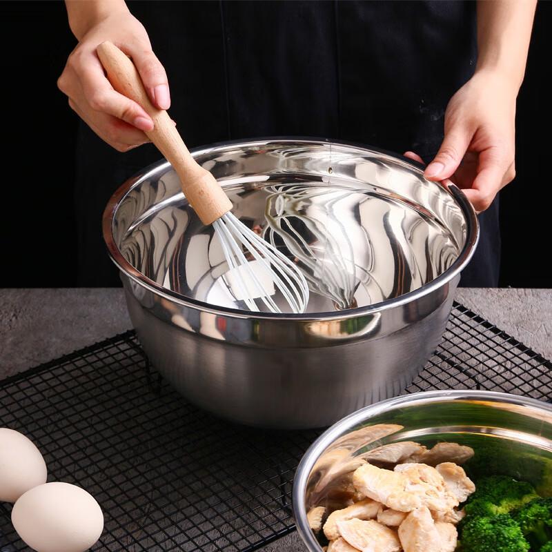 HUIHUADU Thickened Stainless Steel Mixing Bowl