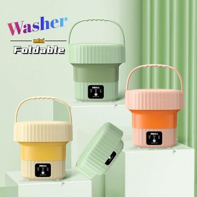 Foldable Mini Washing Machine Portable Laundry Expert Underwear Underpants Socks Small Laundry Tub