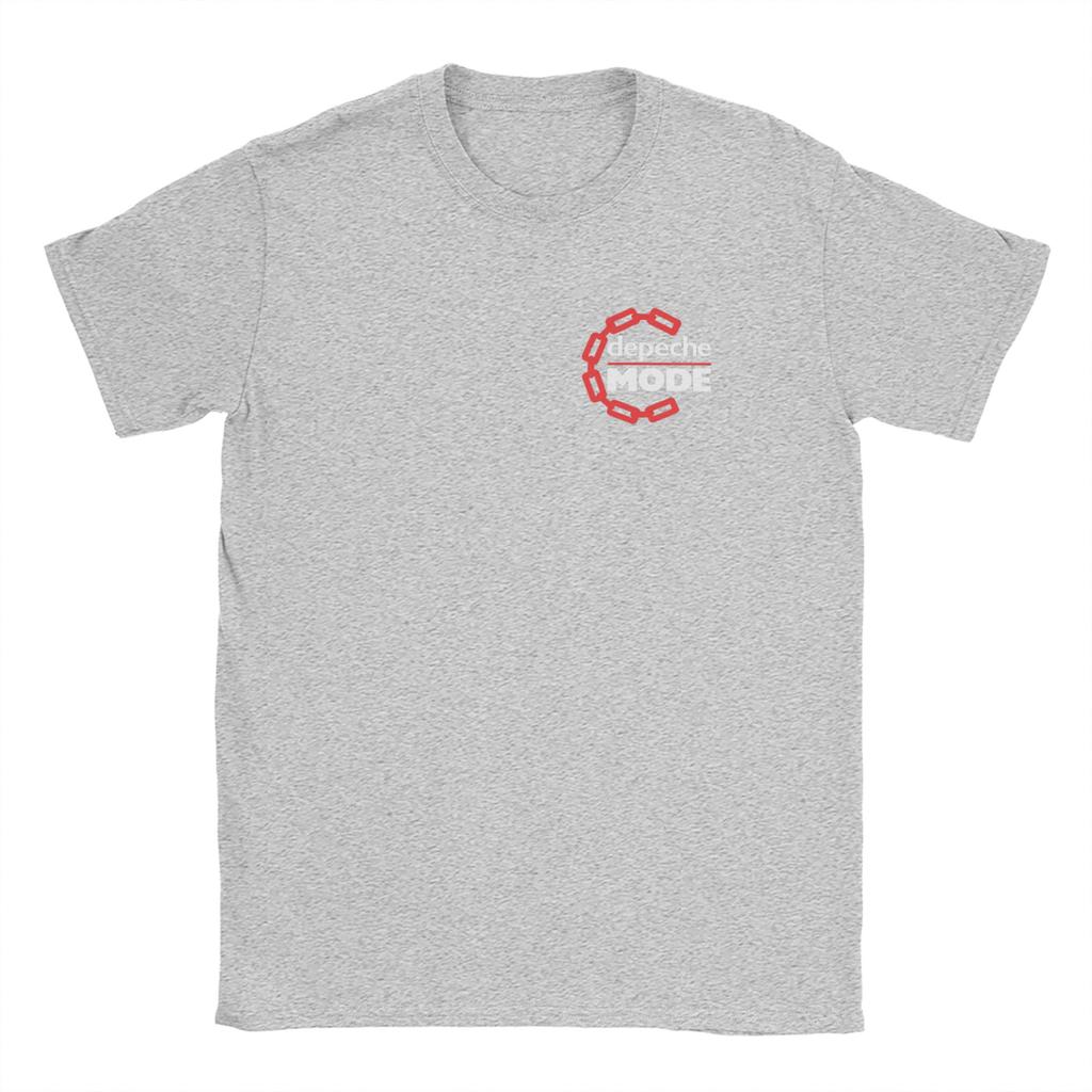 Oversize T-shirt Letni Elektroniczny Rock Depeche Cool Mode Koszulki Czysta Bawełna T-shirt Męski Duży Rozmiar Krótki Rękaw Koszulki