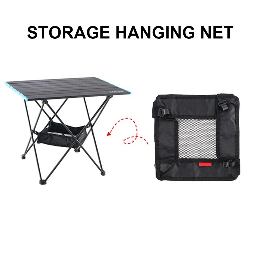 For Folding Table Picnic Table Hanging Storage Bag Hanging Basket Storaging Net Storage Basket