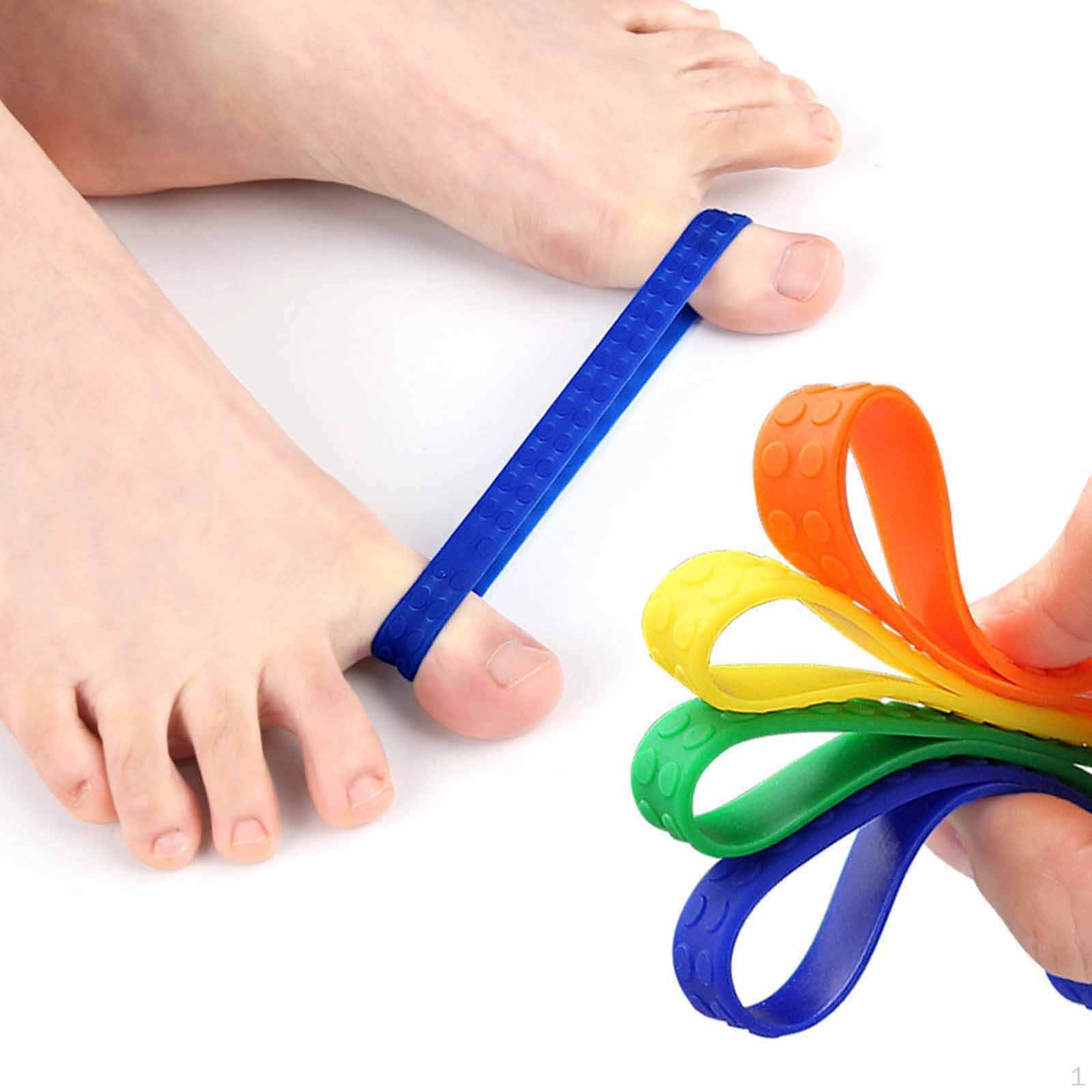 

4Pcs Toe Stretcher Bands for Exercise Stretch Silicone Premium Bunions