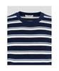 Binpolmen Striped Round Knit Navy