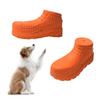 Boot Dog Chew Toy Rubber Shoe Shape Dog Teeth Cleaning Toy Puppy