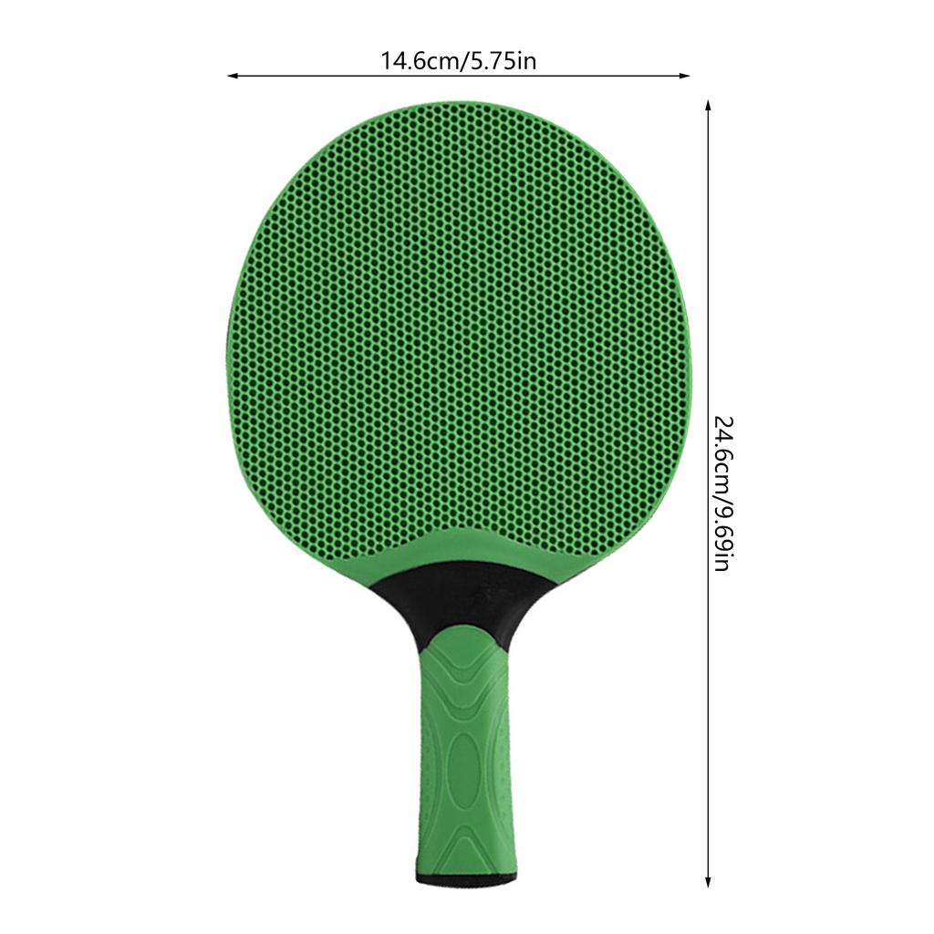 Rubber Table Tennis Rackets PingPong Paddle Training Table Tennis Bat Table Tennis Accessories for Indoor Outdoor Games