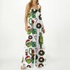 Women's Casual Loose Fit Printed Jumpsuit for Everyday Wear