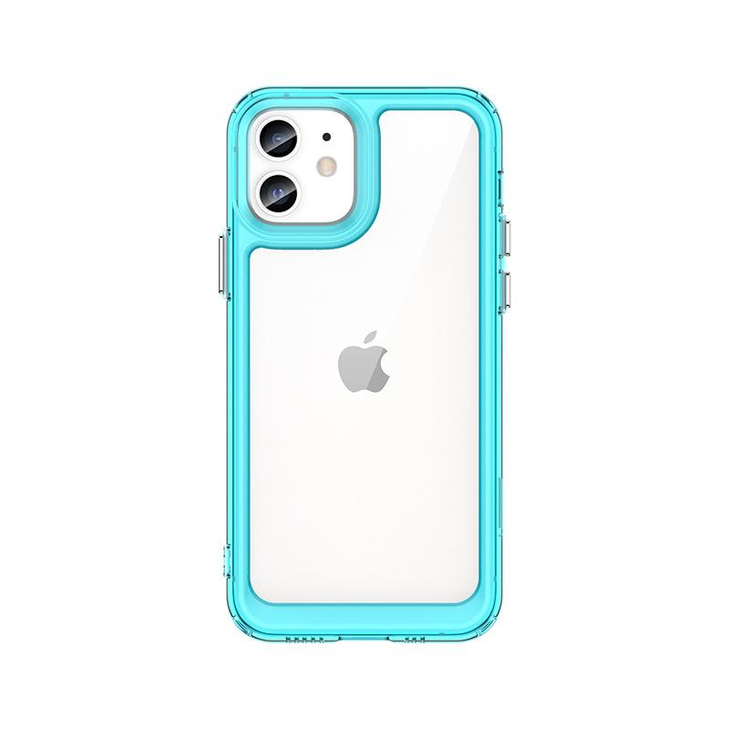 Applicable to colorful Apple 11 mobile phone case 11Pro mobile phone case 11Pro Max all-inclusive acrylic solid color anti-drop