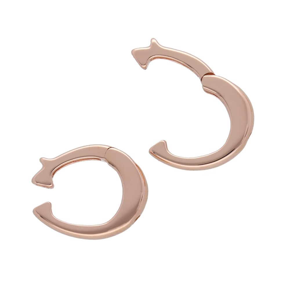 

Каффы для ушей, которые можно носить с проколотыми серьгами Plus S Сделано в Японии Пара для обоих ушей серебро 925 пробы 18-каратное розовое золото [В любое время с] +