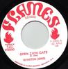 7inch Record WINSTON JONES 2  Open Zion Gate F2002 Flames Records 1975 Jamaica Reggae Ska  Dub Used