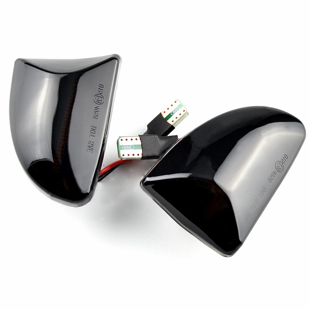 

2 шт. светодиодные указатели поворота боковые габаритные огни для Smart Fortwo 451