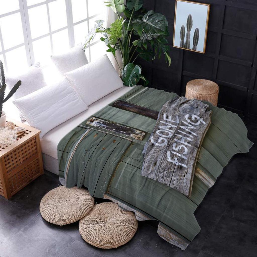 Flannel Fleece Bed Blankets Lightweight Cozy Throw Blanket for Couch Sofa Bedroom Adults Kids,Fire Basketball Twin Size 40"x50"