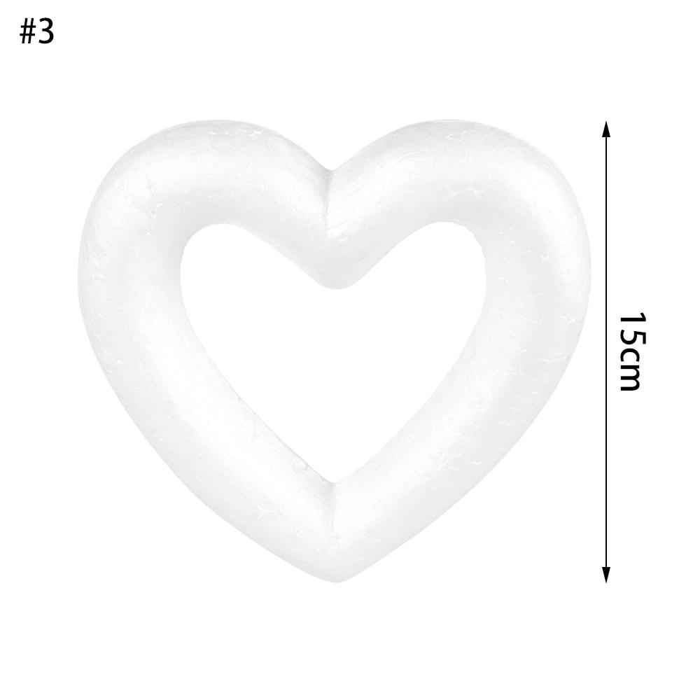4/6/8 Inch Round Cake Foam Mould Polystyrene Sugarcraft Dummy Practice Model Kitchen Accessories Party DIY Decorations