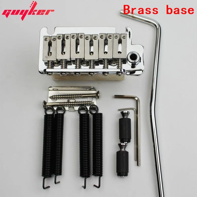 La Planche de Cordes de Guitare Électrique à Tremolo Double Balancement Double Balancement Pont Sillets en Acier Inoxydable Bloc Bs184