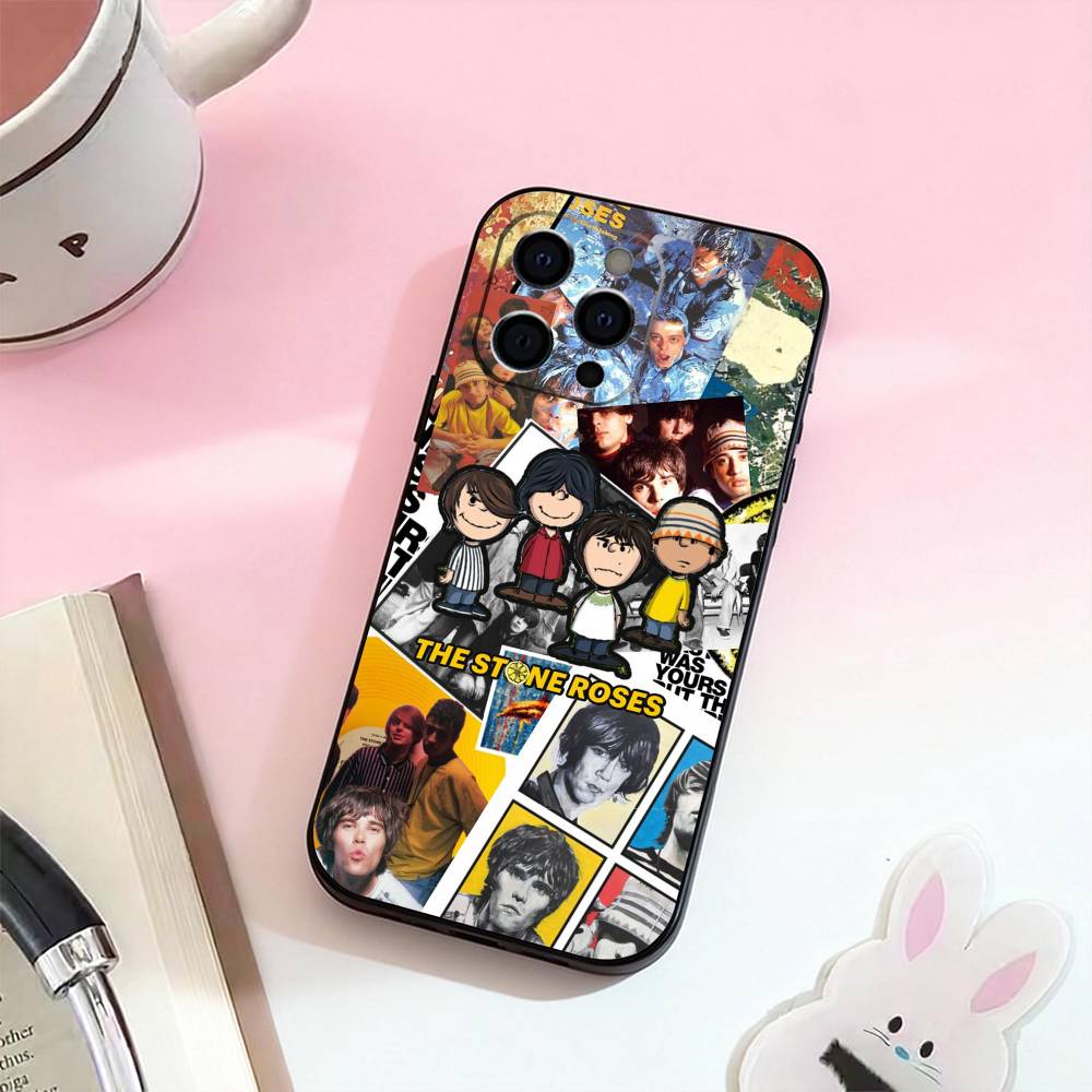 

The Stone Roses Band Phone Case Silicone Soft For IPhone 17,16,15,14,13,12,11,XS,Plus Pro Max iPhone13PRO