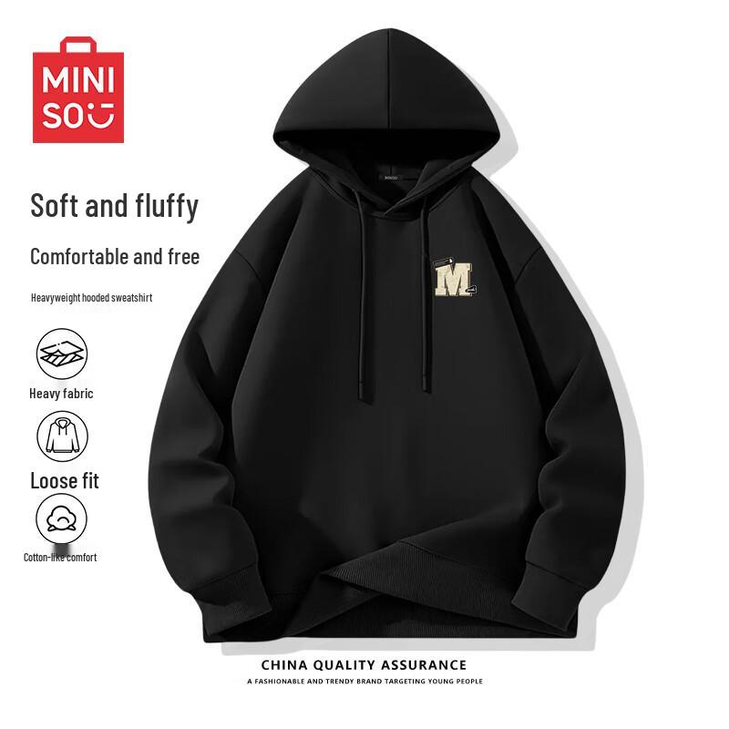 MINISO Men's Hooded Pullover Sweatshirt