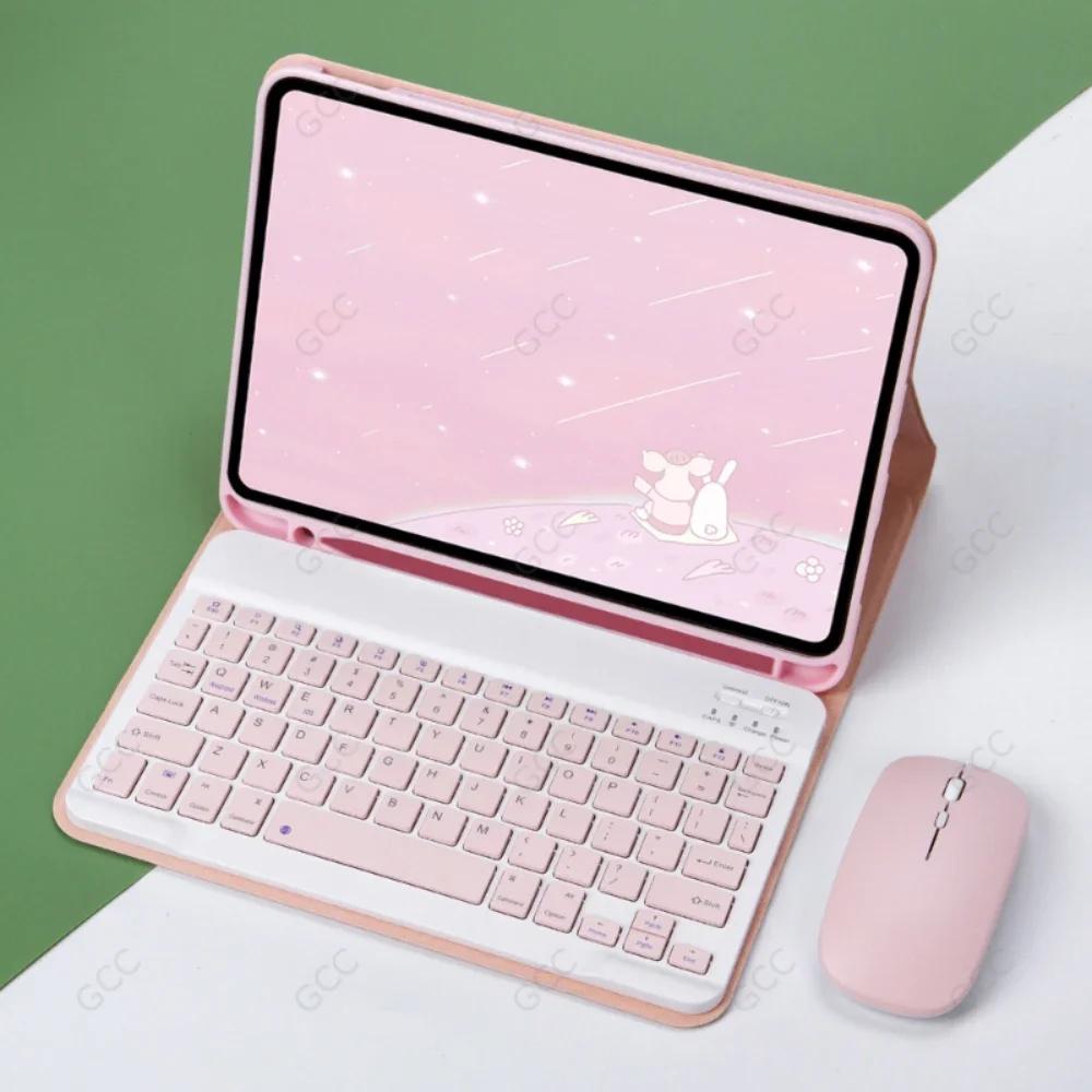 Tastaturabdeckungen für Tablets für Neues iPad 11. Generation A16 2025 Hülle mit Stifthalter für iPad 10. 9. 8. Air 6 5 4 Air 3 Pro 11 4. 3. Generation