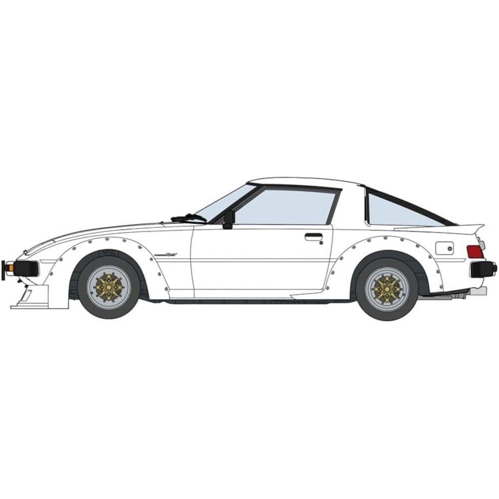 Hasegawa Mazda Savanna RX-7 SA22C Early Model Custom Version Plastic Model Kit 20760