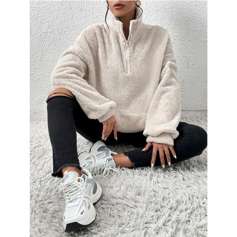 This Is A New Winter Lambskin Warm Hoodie Jacket for Petite Women. It Is A Fashionable Short, Waist-cinching and Slimming Outerwear