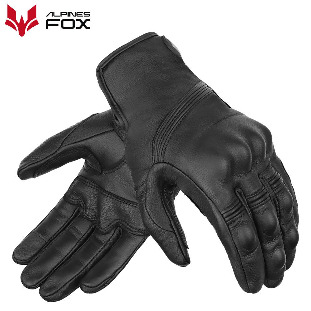 

Мотоциклетные кожаные перчатки XXL чёрный