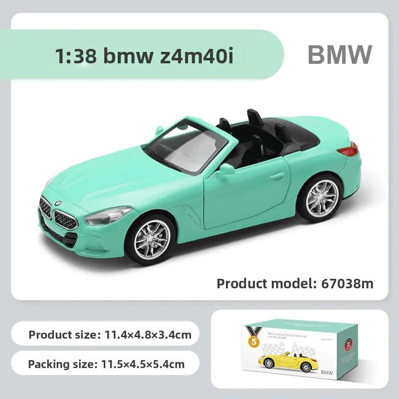 Scale Car Alloy Model Openable Doors 136 Toy Display Use Children Gift Festival