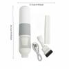 New 39800PA 3-in-1 Wireless Car Vacuum Cleaner - Portable Handheld Dust Catcher for Car & Home
