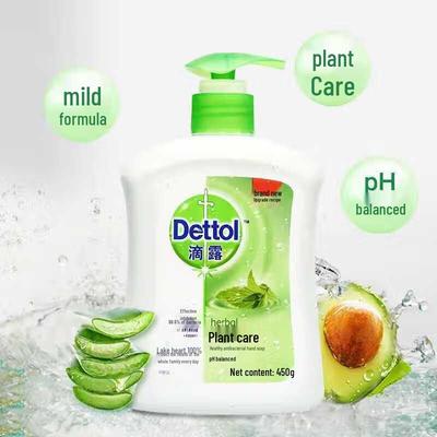 Healthy Antibacterial Hand Wash Bundle (Plant Care & Natural Fresh, 4x450g)
