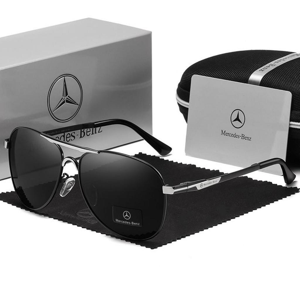 Car Polarized Sunglasses Safety Driving Anti Glar Goggles For Mercedes Benz AMG W204 W205 W212 W221 W117 W177 GLA GLE Sticker PJ0