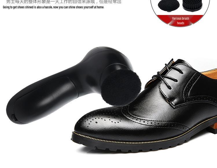 Portable Electric Shoe Polisher: Handheld Auto Oiling & Leather Maintenance Brush