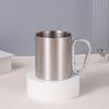 2026 300ml Camping Travel 201 Stainless Steel Cup Carabiner Hook Handle Picnic Water Mug Outdoor Travel Hike Cup Portable Mug