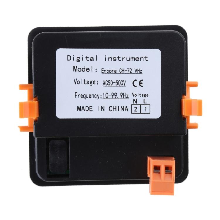 Hochleistungs Digitales Voltmeter Frequenz Panelmeter AC50-500V LED Display