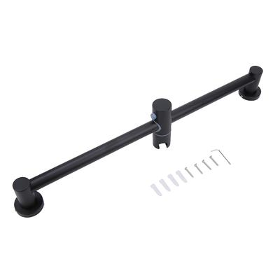 Sin Taladro Aluminio Espacial Elevador de Ducha Barra Elevadora Soporte para Cabezal de Ducha