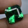 Garnet Green Authentic Square Cut Natural 10.55 Ct Loose Gemstone