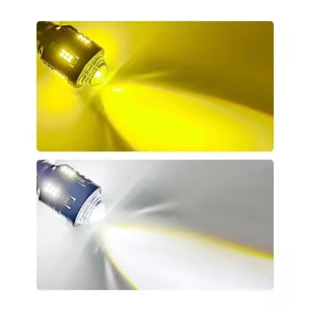 1PC H4 LED Headlight for Motorcycle H6 BA20D Bulbs White Yellow Hi Low Beam Projector Lens Fog Lamp Scooter Motorbike Headlamp