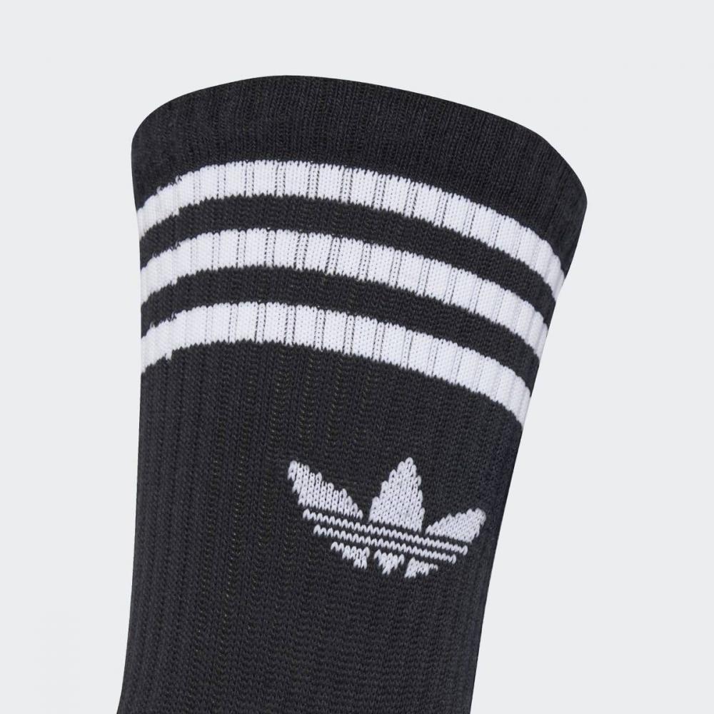 Adidas Unisex 3 Stripe Crew Socks Jv7402