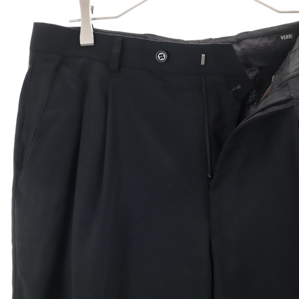 VERRI Italian mohair blend suit Setup 48R black Men's Used