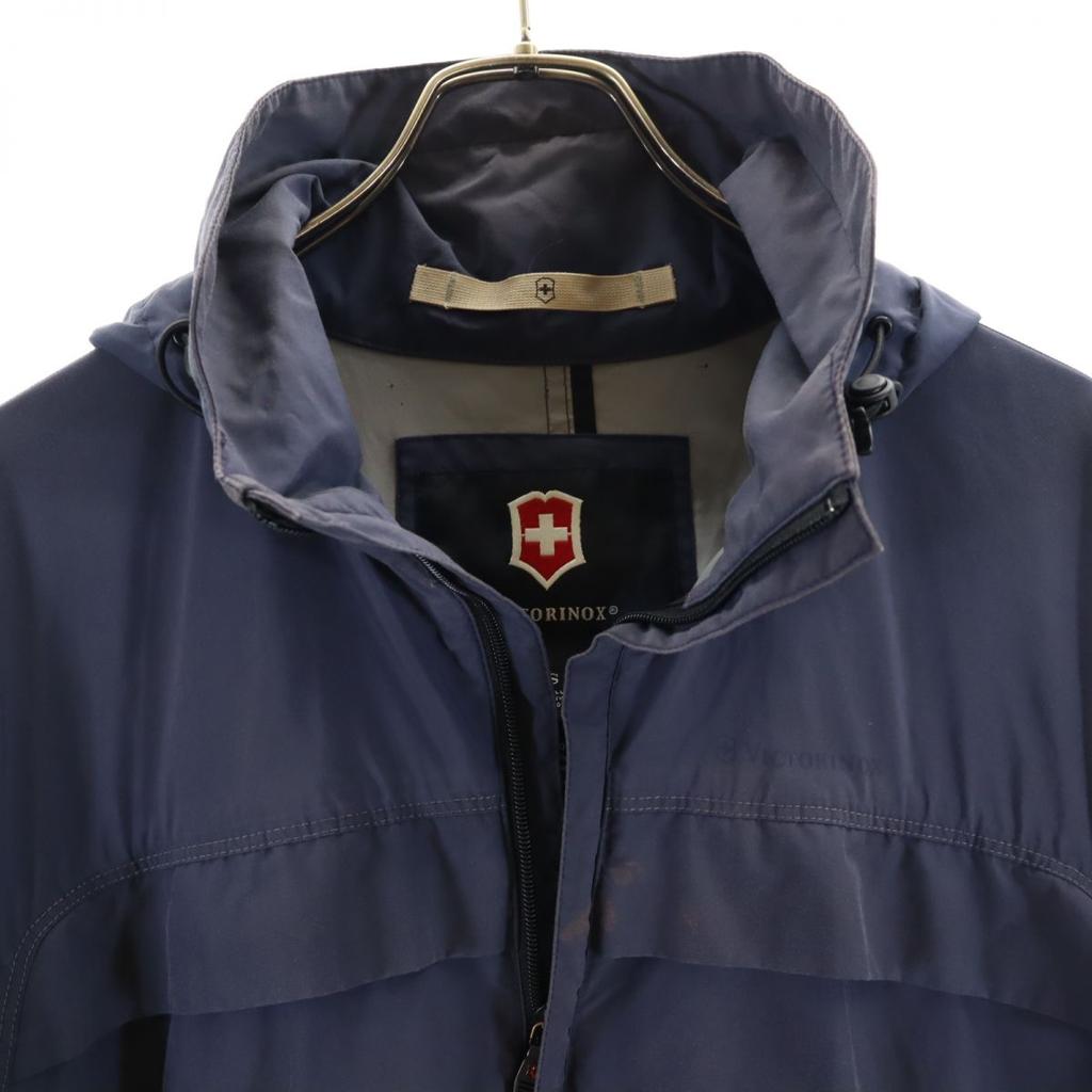 Victorinox Nylon jacket S Navy system hood Men's Used