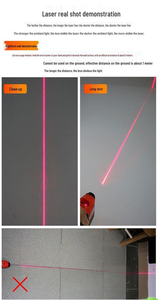 Mini Infrared Laser Line Marker for Floor-Leveling