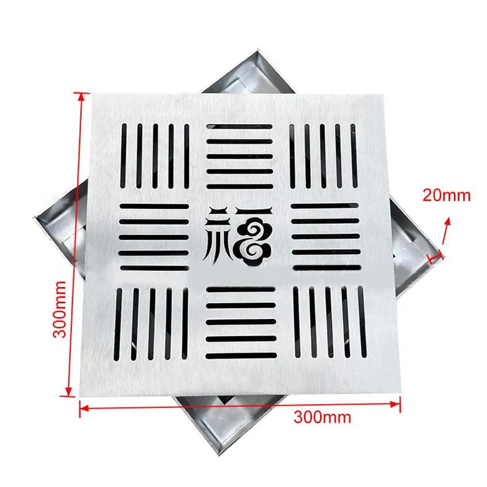 Stainless Steel Drain Cover, Outdoor Drainage Cover, Rainwater Collection Channel Cover, Drainage Ditch Cover