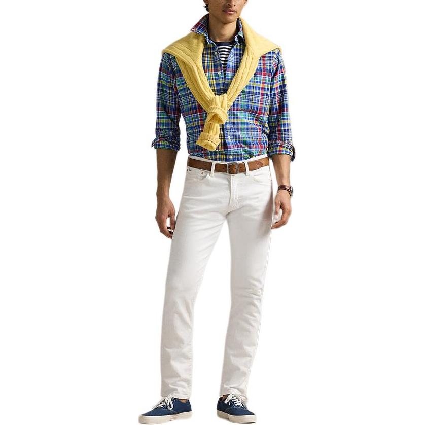 Polo Ralph Lauren Cotton Check Oxford Shirt Men shirts Multicolor MNPOWOV16824241-410