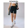 Mitaogirl Kendall Style No Size Sports Shorts Women Cycling Short-Length Pants Peach Hip Yoga Fitness Shorts