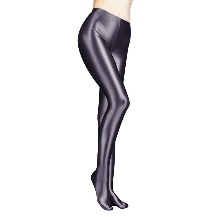 Sexy Glitter Shiny Leggings Stockings Yoga Pants Women Glossy High Waist Tights Trousers Workout Fitness Club Dance Pantyhose