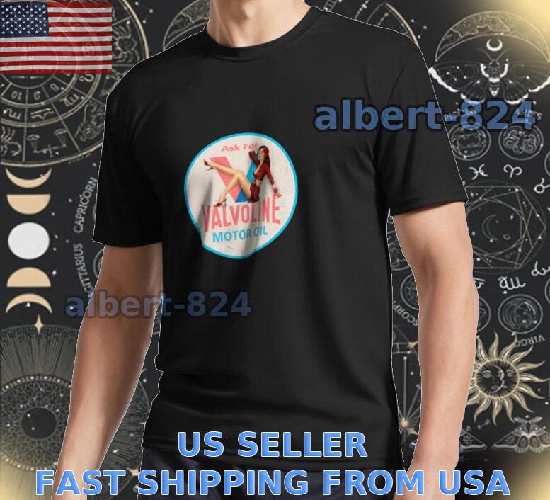 

NEW SHIRT VALVOLINE PIN UP VINTAGE LOGO T shirt FUNNY AMERICAN SIZE S TO 5XL S