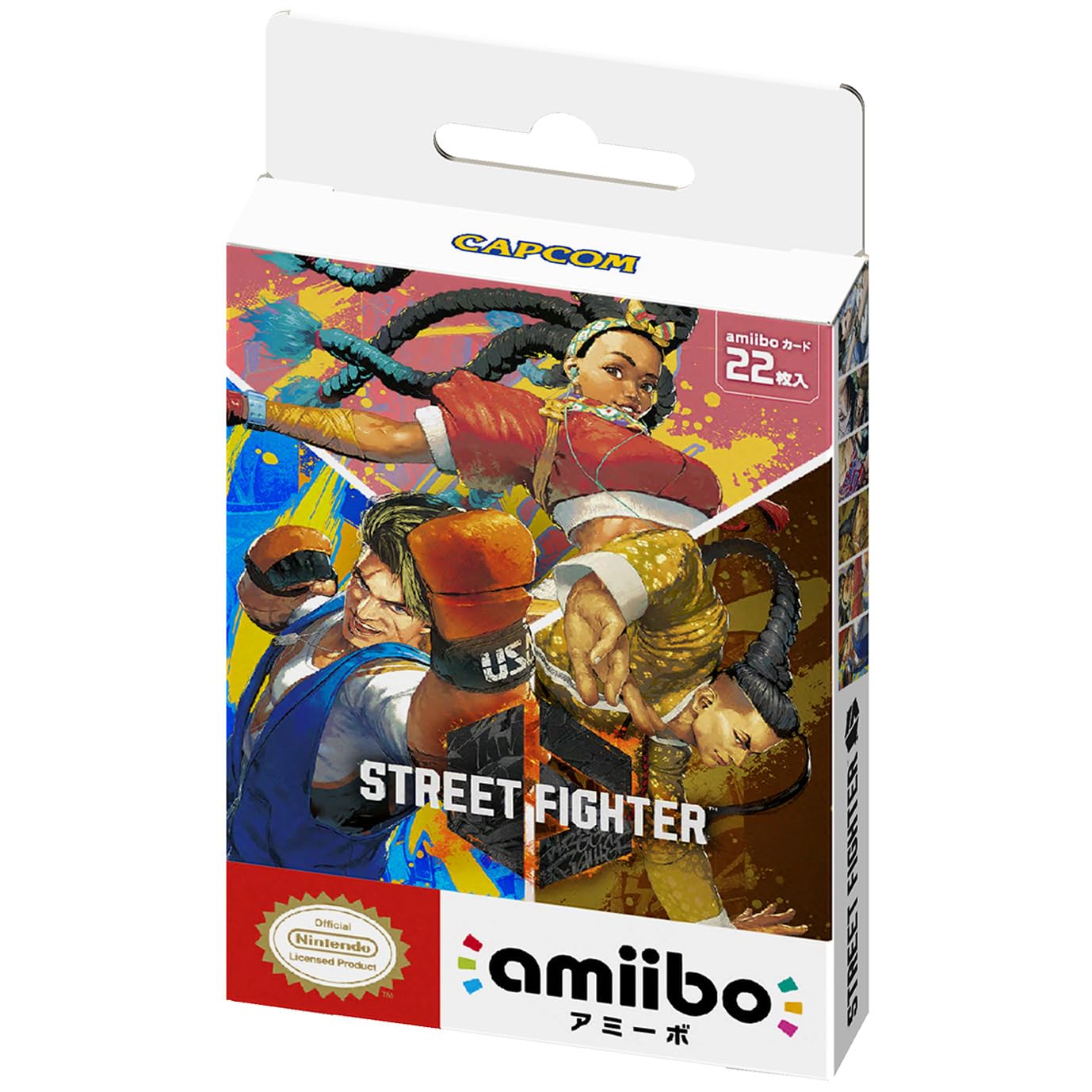 

Стартовый набор карточек amiibo Street Fighter 6
