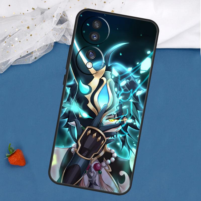 

Xiao Genshin impact Case For Honor Magic 8 7 5 6 Lite 400 200 Pro 50 70 90 X8c X8b X9a X9b X9c X9d Win RT Cover Honor X9d