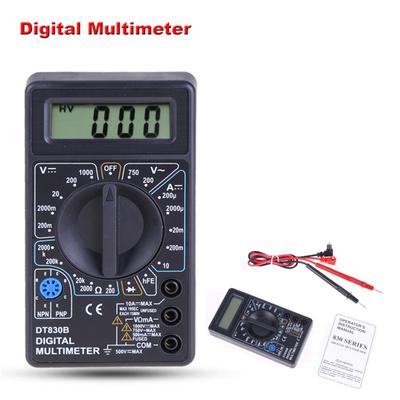 Dt830b LCD Digital Voltmeter Amperemeter Ohmmeter Multimeter Volt Tester Messgerät