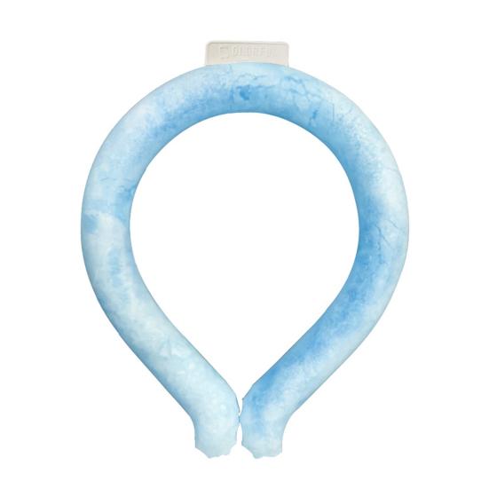 Summer Neck Cooling Tube Wearable Neck Cooler Lightweight Reusable Ice Cold Ring Outdoor Heatstroke Prevention Portable Neck Wrap Collar