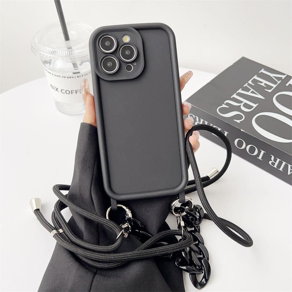 

Чехол-кроссбоди с ремешком на запястье для iPhone 14 13 15 16 Pro Max 12 11 X XR XS 7 8 Plus SE, регулируемый ремешок, мягкий чехол iPhone 14