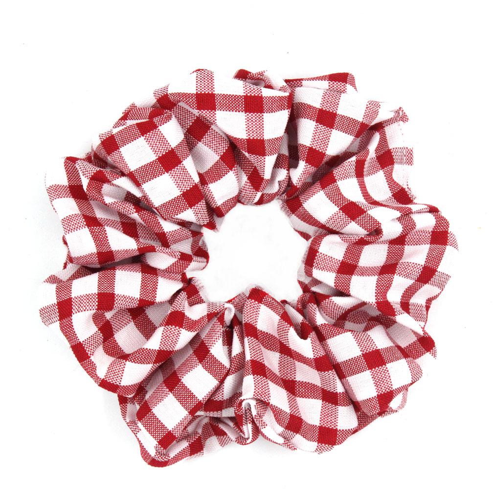 

Корейские резинки для волос в клетку: Классические эластичные повязки на голову для женщин красный