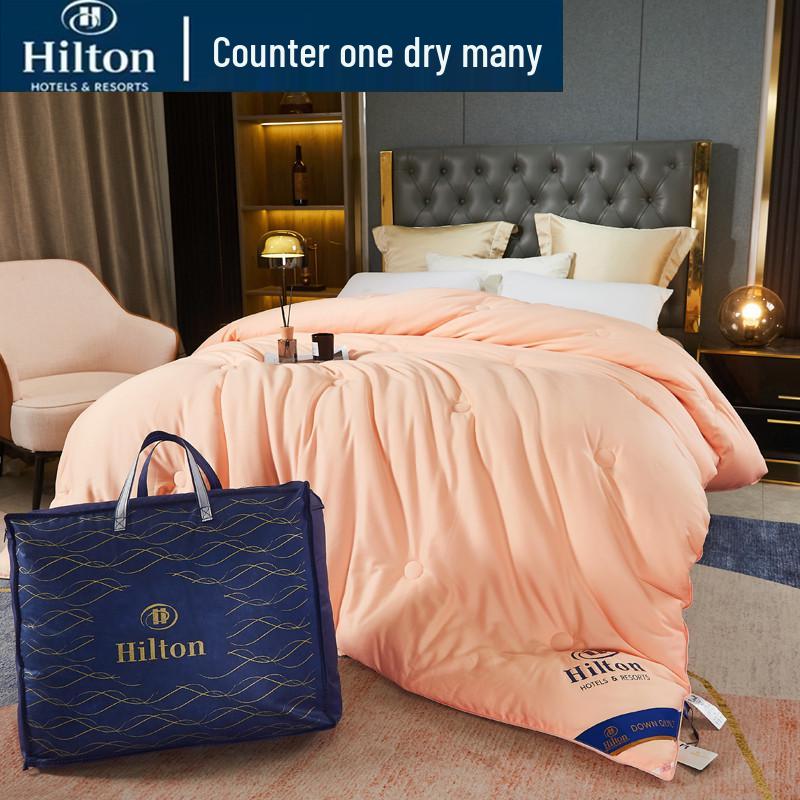 Всесезонное плотное хлопковое одеяло Hilton для общежитий и отелей 150x200cm 3 Jin Summer Cool Quilt